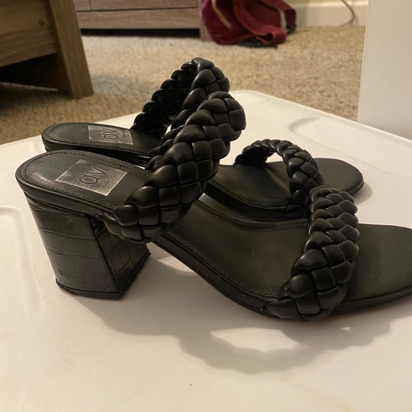 Cute braided summer heel sandals - Picture 2 of 2